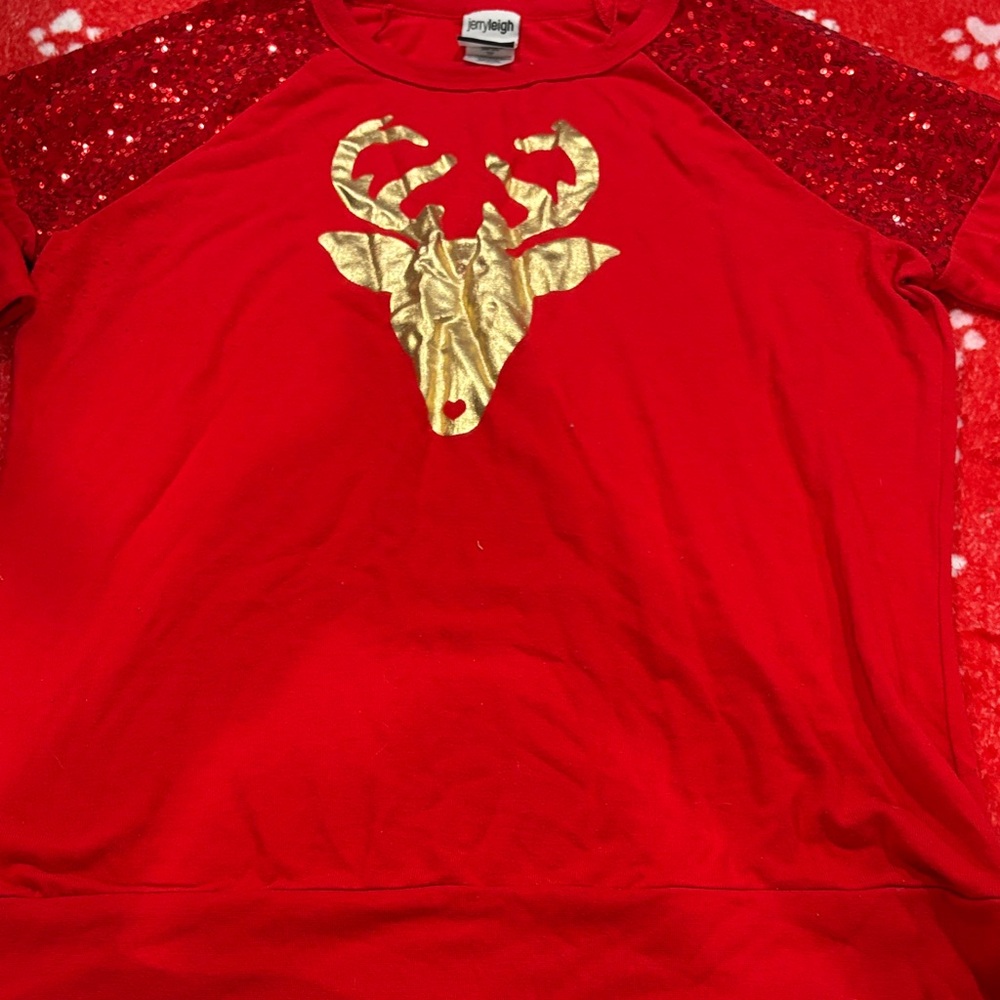 Red and Gold Kids Shirt